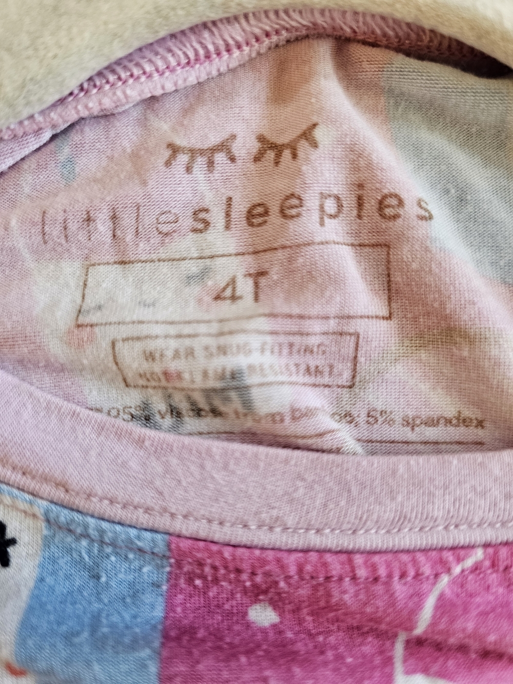 Pink Cookies and Milk Retired LS Print! Size 4T - Picture 4 of 4